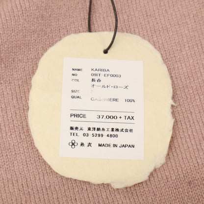 TOYOBOSHI トウヨウボウシ 糸衣 KARIBA 09IT-EF0003 ﾛｰｽﾞ ｶｼﾐﾔ100 Vﾈｯｸｾｰﾀｰ トップス 2