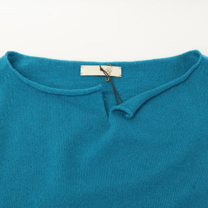 TOYOBOSHI トウヨウボウシ 糸衣 TAMATA 09IT-EF0002 ﾌﾞﾙｰｸﾞﾘｰﾝ ｶｼﾐﾔ100ﾆｯﾄｾｰﾀｰ トップス 2