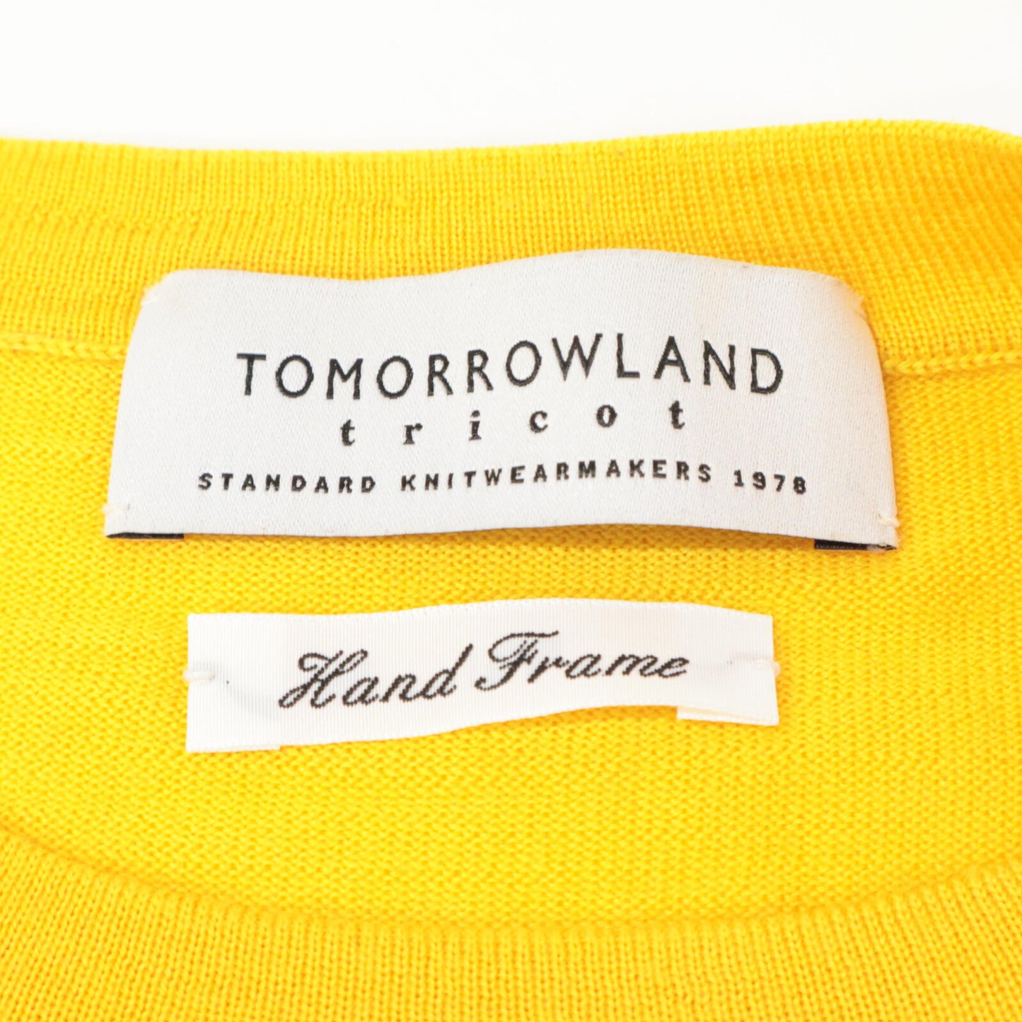 TOMORROWLAND トゥモローランド tricot トリコット 63-02-14-02003 スーパーファインメリノウール クルーネック ニットセーター/ トップス S