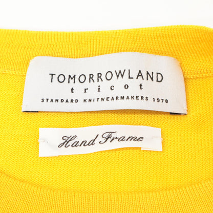 TOMORROWLAND トゥモローランド tricot トリコット 63-02-14-02003 スーパーファインメリノウール クルーネック ニットセーター/ トップス S