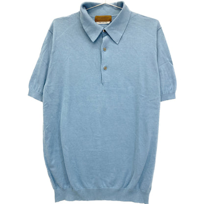 TOMORROWLAND トゥモローランド 【美品】61-02-22-02011 シルクコットン ニットポロシャツ/ トップス M