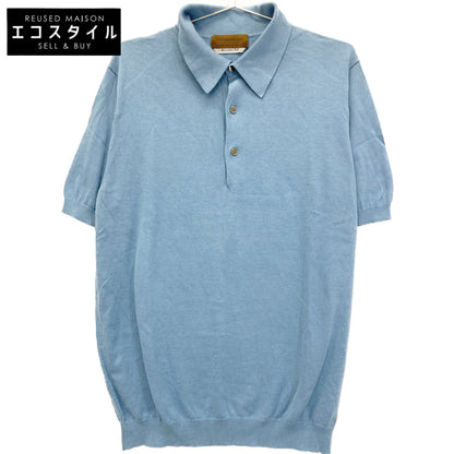 TOMORROWLAND トゥモローランド 【美品】61-02-22-02011 シルクコットン ニットポロシャツ/ トップス M