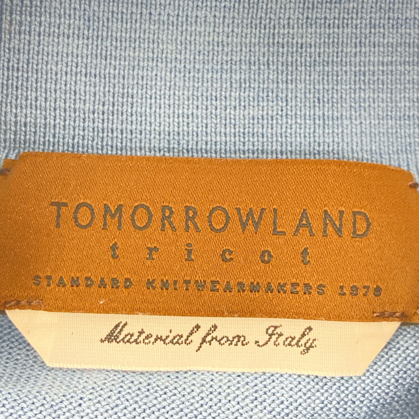 TOMORROWLAND トゥモローランド 【美品】61-02-22-02011 シルクコットン ニットポロシャツ/ トップス M