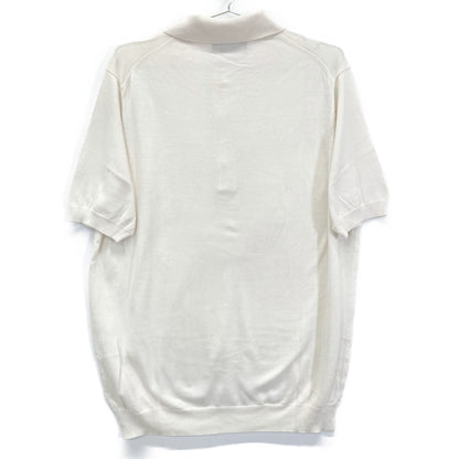 TOMORROWLAND トゥモローランド 【美品】61-02-22-02011 シルクコットン ニットポロシャツ/ トップス M