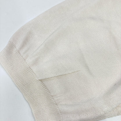 TOMORROWLAND トゥモローランド 【美品】61-02-22-02011 シルクコットン ニットポロシャツ/ トップス M