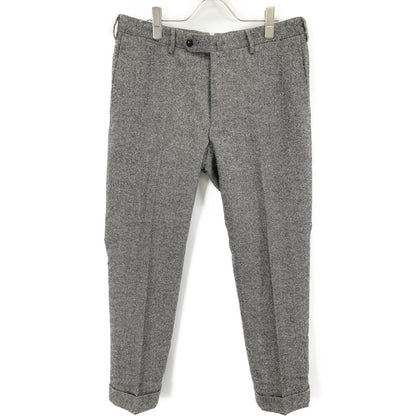 TOMORROWLAND PILGRIM トゥモローランドピルグリム ｸﾞﾚｰ ｽﾄﾚｯﾁﾎｰﾑｽﾊﾟﾝ ﾉｰﾌﾟﾘｰﾂｽﾘﾑｽﾗｯｸｽ MARZOTTO生地 ボトムス 48