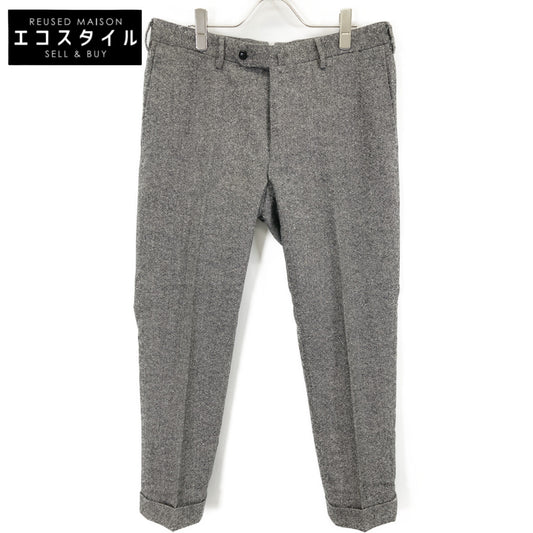 TOMORROWLAND PILGRIM トゥモローランドピルグリム ｸﾞﾚｰ ｽﾄﾚｯﾁﾎｰﾑｽﾊﾟﾝ ﾉｰﾌﾟﾘｰﾂｽﾘﾑｽﾗｯｸｽ MARZOTTO生地 ボトムス 48