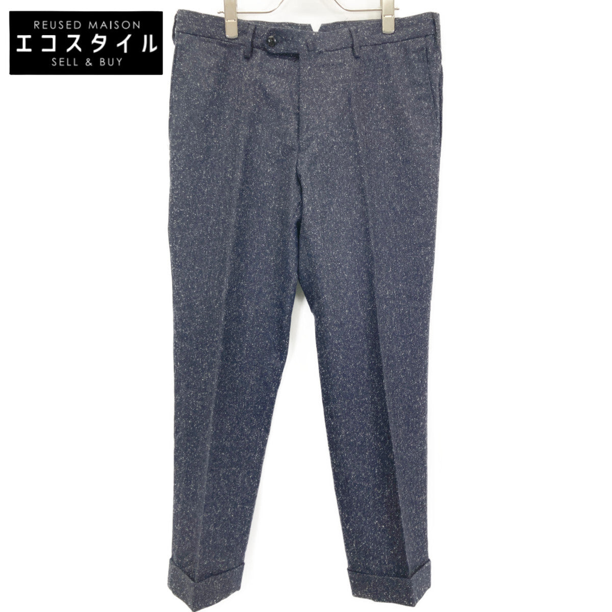 TOMORROWLAND PILGRIM トゥモローランドピルグリム 【美品】61-24-25-04003 MARZOTTO生地 ストレッチホームスパン ノープリーツ スリムスラックス/ ボトムス 48