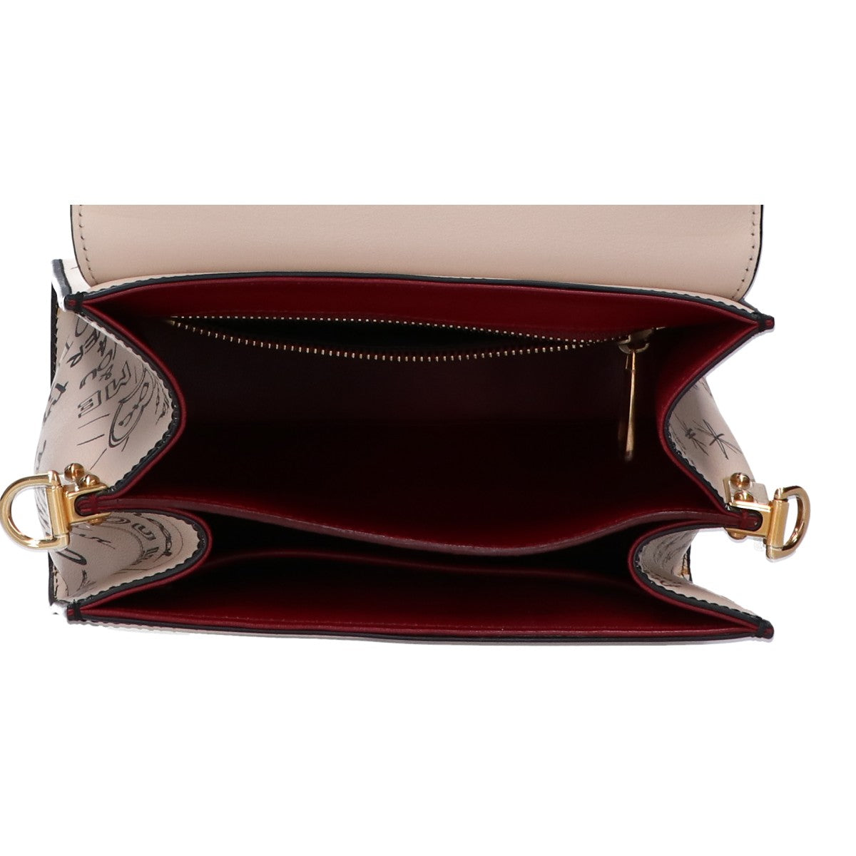 DOLCE&GABBANA ドルチェアンドガッバーナ AMORE WELCOME レザー ダブルハンドル ハンドバッグ