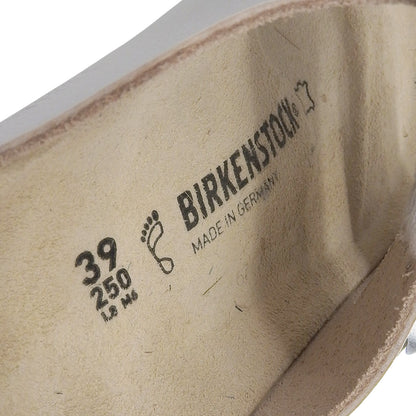 BIRKENSTOCK ビルケンシュトック 新品同様 アリゾナBS レザー サンダル EVA レギュラーフィット シューズ メンズ 白 ホワイト 39 シューズ 39