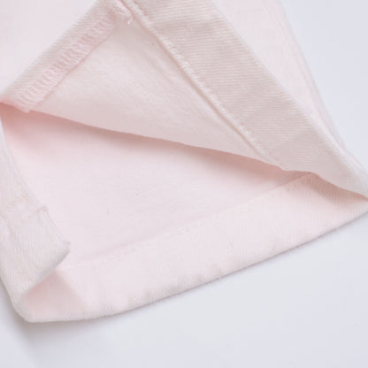 YANUK ヤヌーク 57152510 ﾋﾟﾝｸ ×樋口かほり ｸﾛｯﾌﾟﾄﾞﾃｰﾊﾟｰﾄﾞ ボトムス S