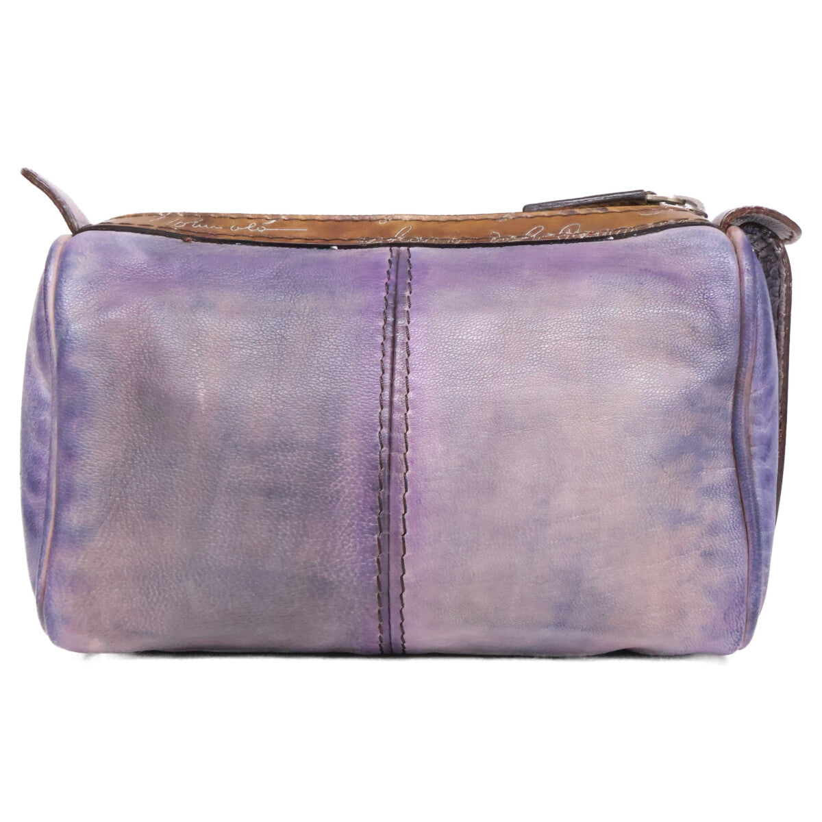 berluti ベルルッティ 07年 オルガ期 カリグラフィ マルチカラーパティーヌ ドゥドゥ ポーチ