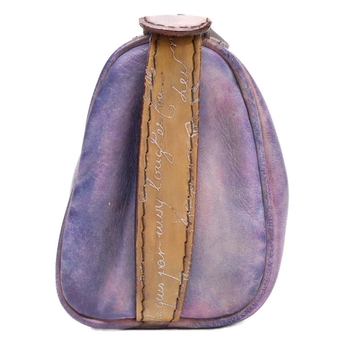 berluti ベルルッティ 07年 オルガ期 カリグラフィ マルチカラーパティーヌ ドゥドゥ ポーチ