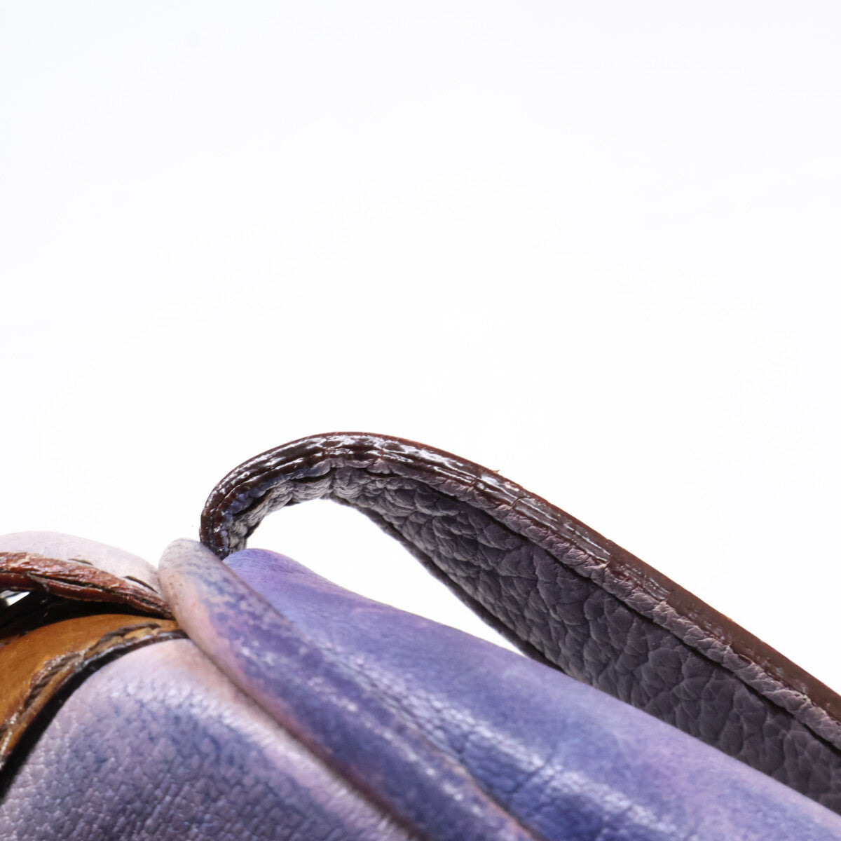 berluti ベルルッティ 07年 オルガ期 カリグラフィ マルチカラーパティーヌ ドゥドゥ ポーチ