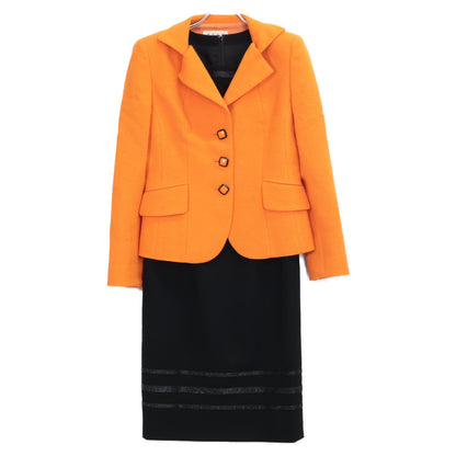 S・T・A・C エスティーエーシー ｵﾚﾝｼﾞ ｳｰﾙ ﾃｰﾗｰﾄﾞｼﾞｬｹｯﾄ･ﾜﾝﾋﾟｰｽ 9