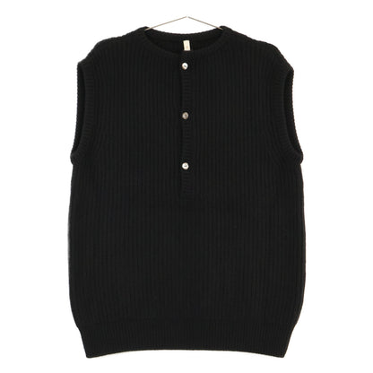 TOYOBOSHI トウヨウボウシ 糸衣 MONO 10IT-PC2311 ﾌﾞﾗｯｸ ｶｼﾐﾔ100 ﾆｯﾄ ﾍﾞｽﾄ ベスト 4