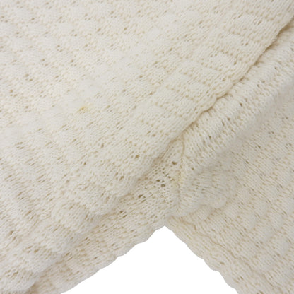 alice+olivia アリスオリビア パール×レースカラー ニットカーディガン レディース ホワイト XS トップス XS