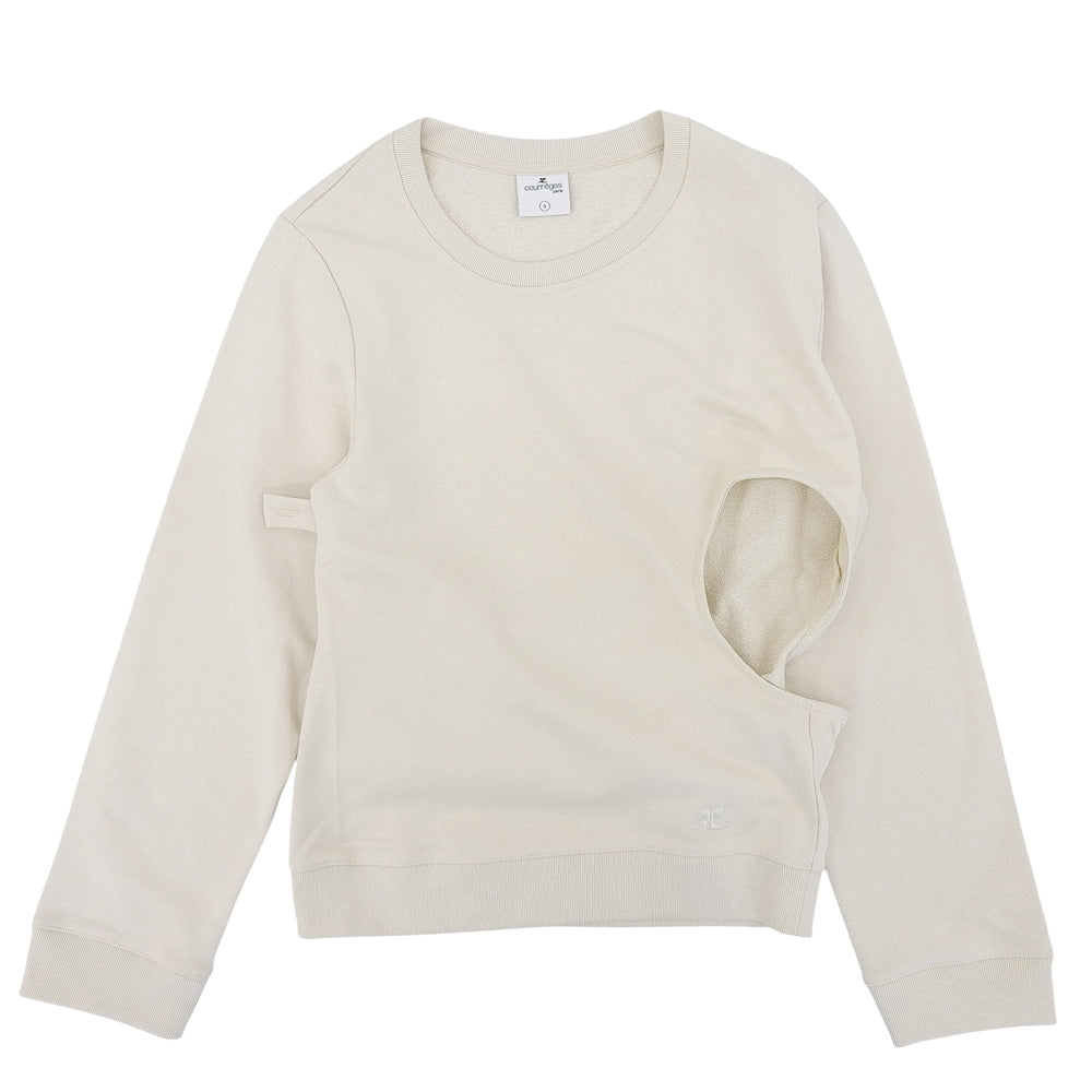 Courreges クレージュ 未使用 クレージュ オフ ショルダー トップス レディース アイボリー S トップス S