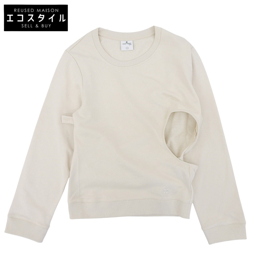 Courreges クレージュ 未使用 クレージュ オフ ショルダー トップス レディース アイボリー S トップス S
