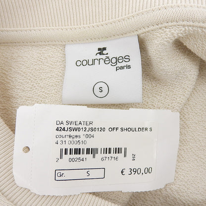 Courreges クレージュ 未使用 クレージュ オフ ショルダー トップス レディース アイボリー S トップス S