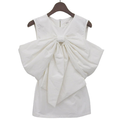 Bibiy ビビィ 美品 ANNE RIBBON BLOUSE トップス レディース ホワイト F B30-BL028WHF トップス F
