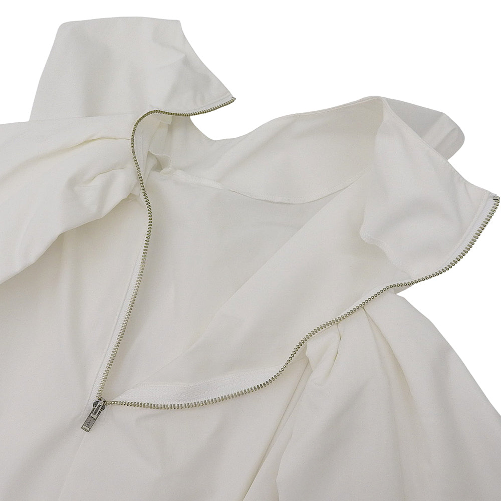 Bibiy ビビィ 美品 ANNE RIBBON BLOUSE トップス レディース ホワイト F B30-BL028WHF トップス F