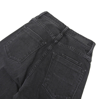 YANUK ヤヌーク 美品 ブーツカット デニムパンツ ボトムス レディース ブラック 21 57143302 ボトムス 21