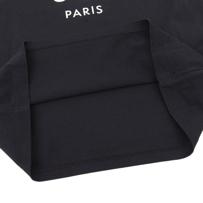 CELINE セリーヌ 美品 CELINE PARIS コットン リンガーTシャツ トップス レディース ブラック ホワイト XS 2X872671Q.38W トップス XS