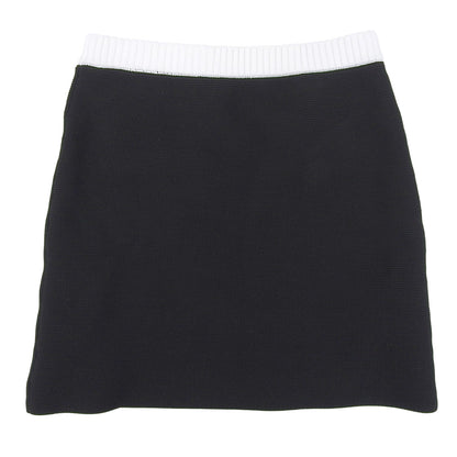 sheller シェリエ 美品 bijou button knit skirt スカート レディース ブラック F SL191040521 スカート F