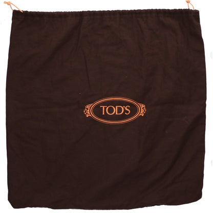 TOD'S トッズ 【新品同様】ラフィア/レザー バケットバッグ ミディアム/ トートバッグ