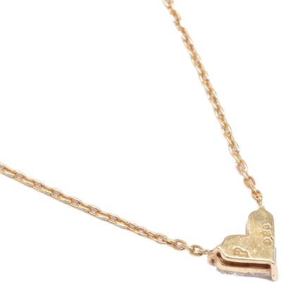 STAR JEWELRY スタージュエリー K18 ミステリアスハート 0.28ct ダイヤモンド ネックレス