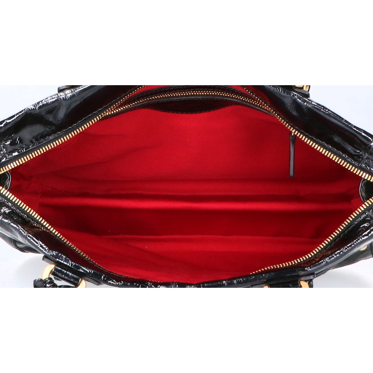 TOD'S トッズ 【美品】パテントレザー ハンドバッグ