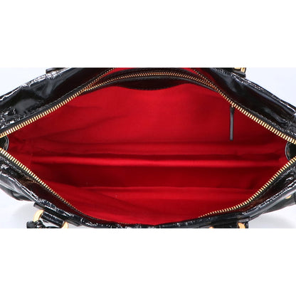 TOD'S トッズ 【美品】パテントレザー ハンドバッグ