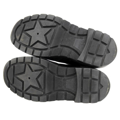 Christian Dior クリスチャンディオール EMPREINTE BOOT シューズ レディース 黒 ブラック 36 1/2 SI 0822 シューズ 36 1/2