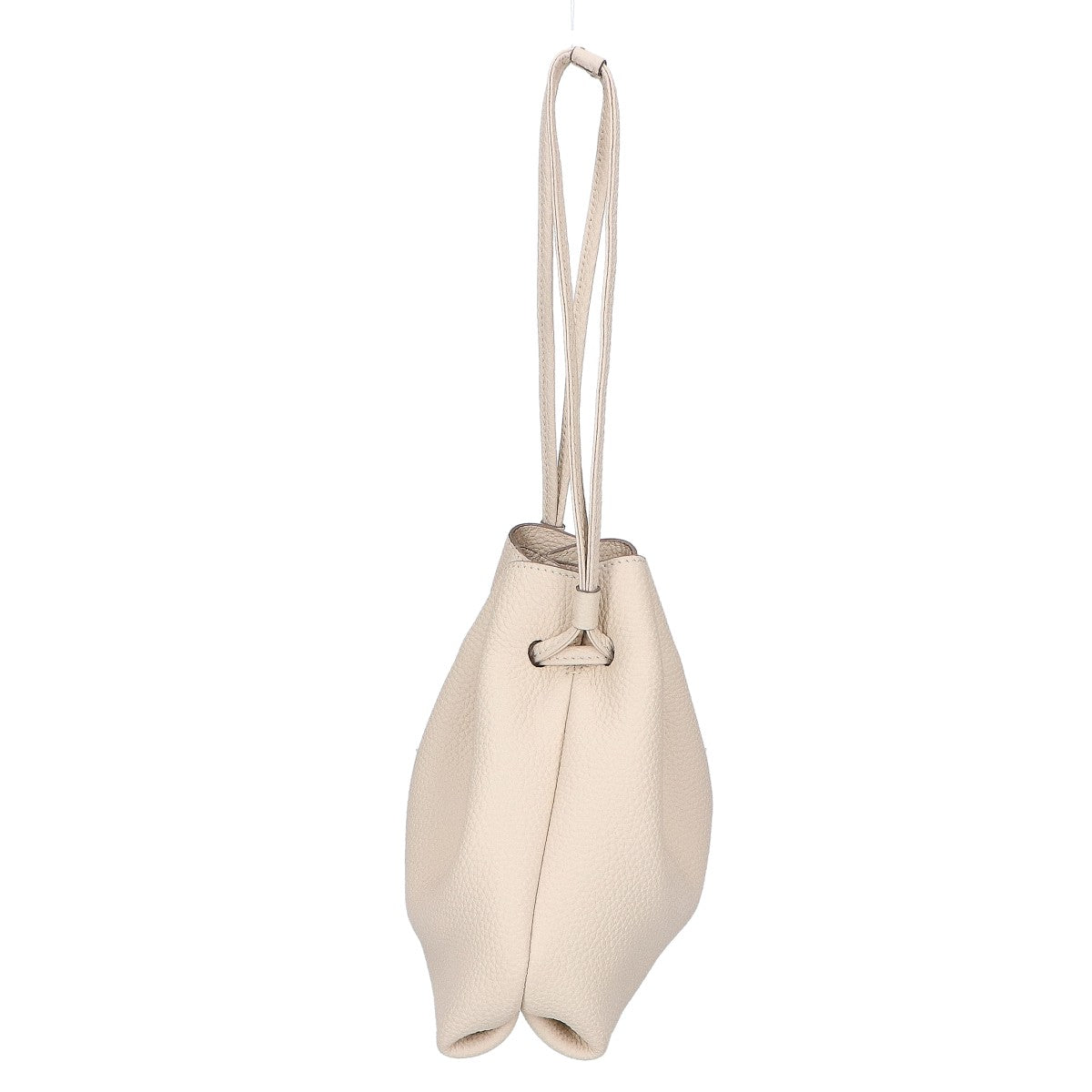 BONAVENTURA ボナベンチュラ 【美品】ノア バッグ シュリンクレザー ドローストリング ハンドバッグ