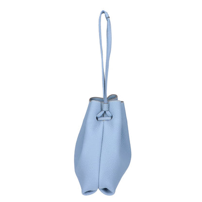 BONAVENTURA ボナベンチュラ 【美品】ノア バッグ シュリンクレザー ドローストリング ハンドバッグ