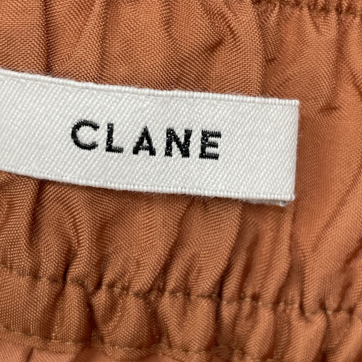 CLANE クラネ ｵﾚﾝｼﾞ ｼｱｰ ｴｱﾘｰ ﾊﾟﾝﾂ ボトムス 2