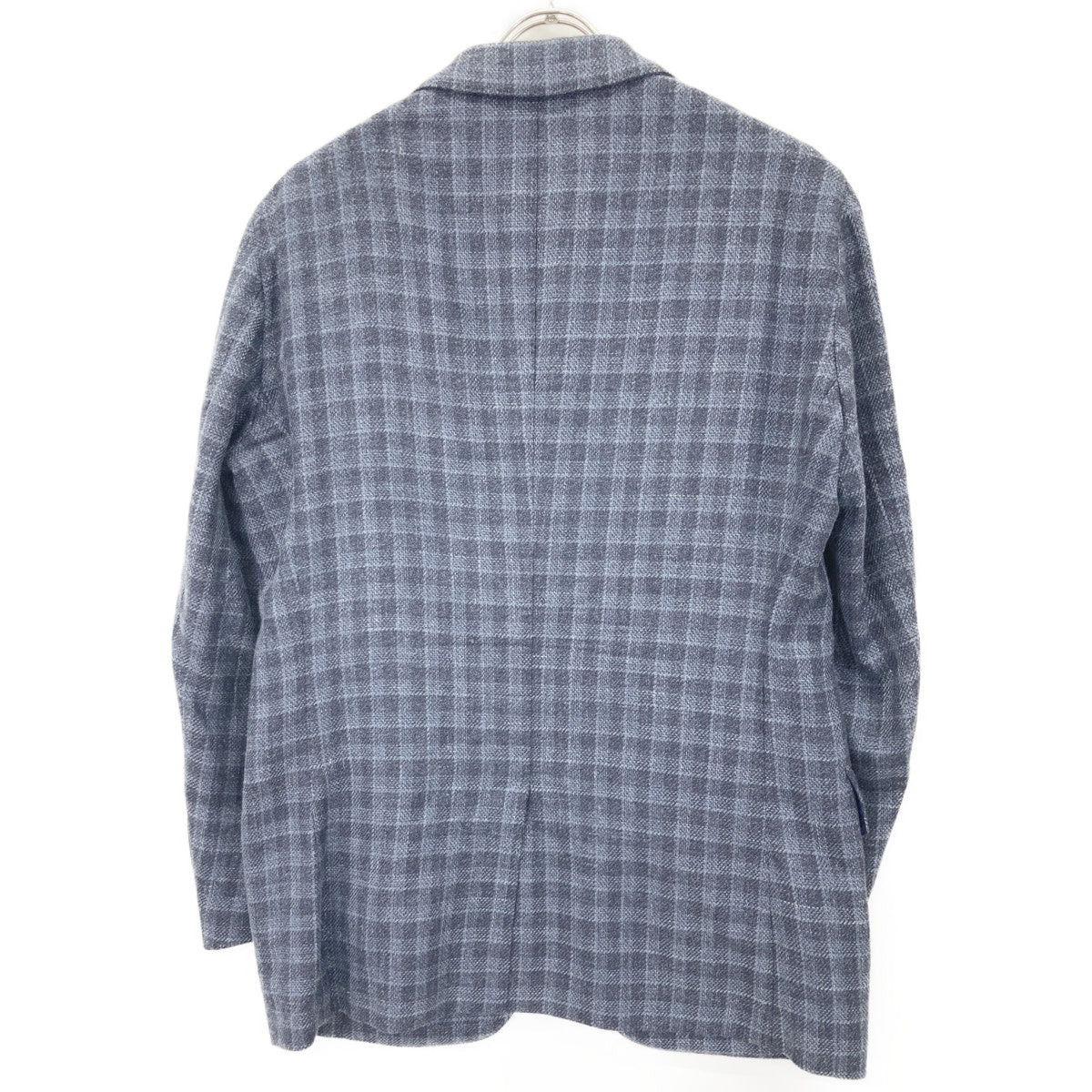 TOMORROWLAND PILGRIM トゥモローランドピルグリム 【美品】61-07-21-07103 ウールシルクリネン バスケットクロス シングル2Bテーラード ジャケット 46