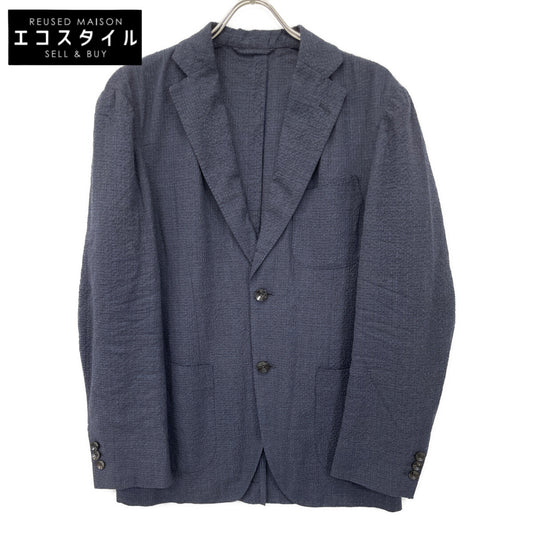 TOMORROWLAND PILGRIM トゥモローランドピルグリム 【美品】61-07-22-07002 ウールポリウレタン シングル2B ジャケット 46