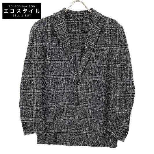 TOMORROWLAND PILGRIM トゥモローランドピルグリム 【美品】61-07-21-07007 Angelico リングツイード シングル2B ジャケット 46