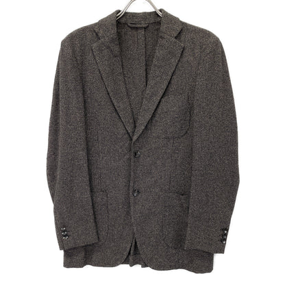 TOMORROWLAND PILGRIM トゥモローランドピルグリム 【美品】61-07-14-07002 ANGELIC リングツイード シングル2B ジャケット 46