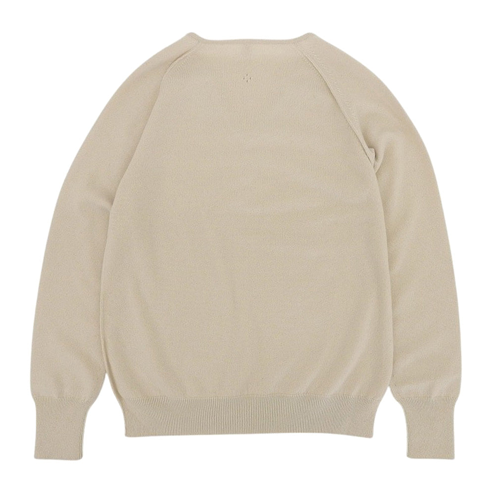 TOYOBOSHI トウヨウボウシ 新品同様 糸衣 ASAYO カシミヤ100% Vネック セーター ニット レディース ペールベージュ 1 10ITーBC0001 トップス 1