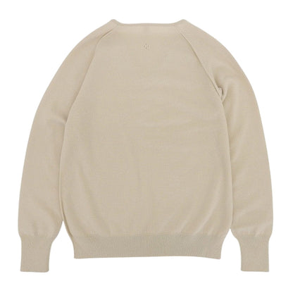 TOYOBOSHI トウヨウボウシ 新品同様 糸衣 ASAYO カシミヤ100% Vネック セーター ニット レディース ペールベージュ 1 10ITーBC0001 トップス 1