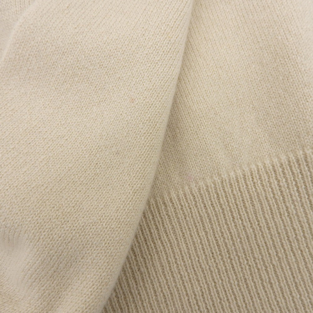 TOYOBOSHI トウヨウボウシ 新品同様 糸衣 ASAYO カシミヤ100% Vネック セーター ニット レディース ペールベージュ 1 10ITーBC0001 トップス 1