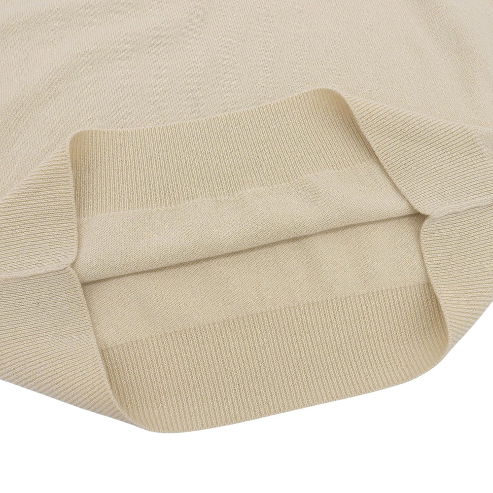 TOYOBOSHI トウヨウボウシ 新品同様 糸衣 ASAYO カシミヤ100% Vネック セーター ニット レディース ペールベージュ 1 10ITーBC0001 トップス 1