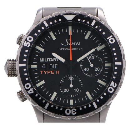 Sinn ジン 9910 日本限定300本 ミリタリータイプ2 クロノグラフ 自動巻き 腕時計