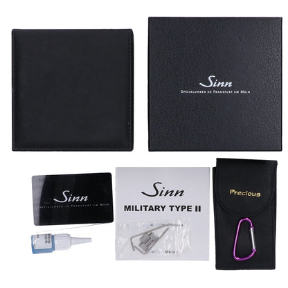 Sinn ジン 9910 日本限定300本 ミリタリータイプ2 クロノグラフ 自動巻き 腕時計