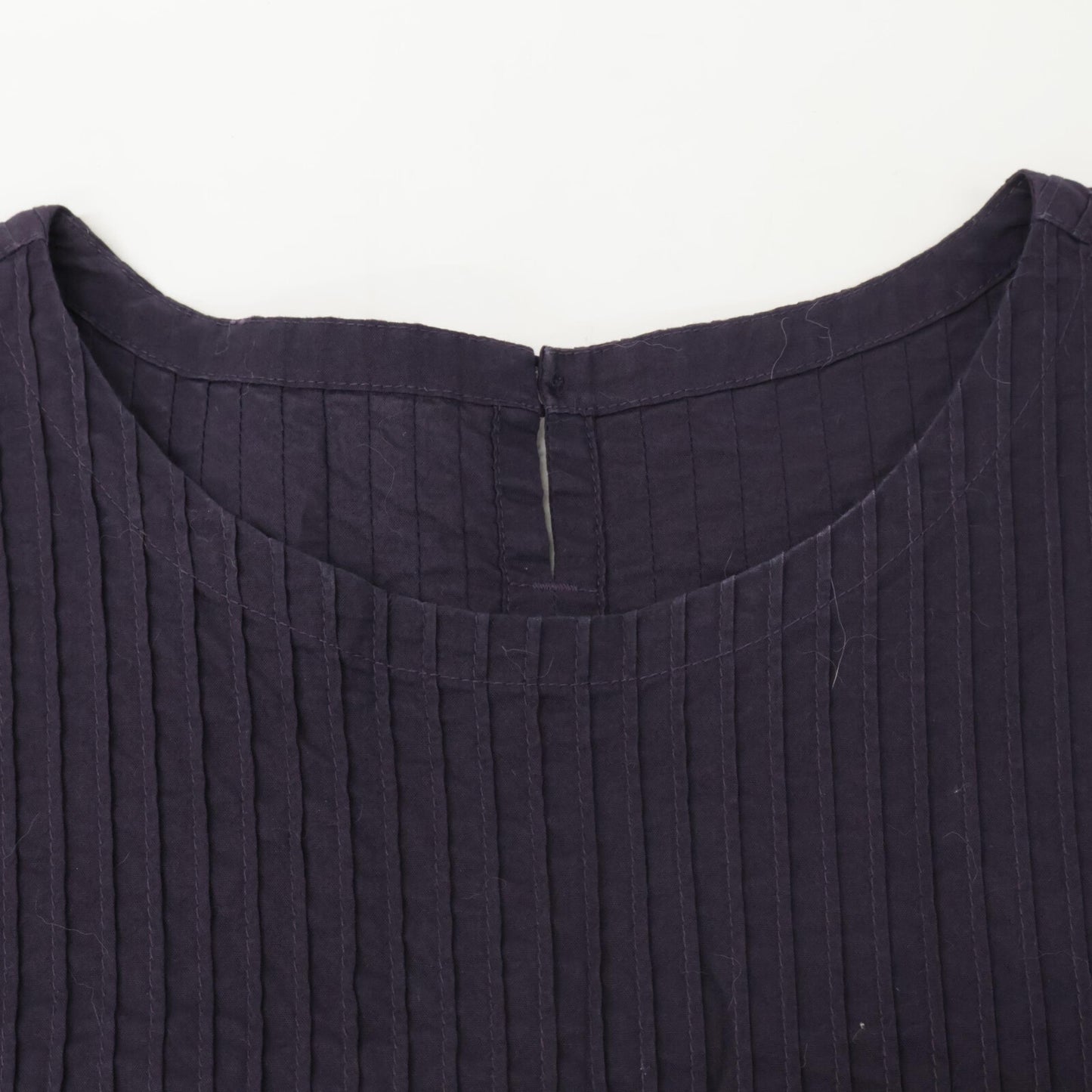 YACCOMARICARD ヤッコマリカルド 1061568-23 コットン ピンタック切替 ワンピース N