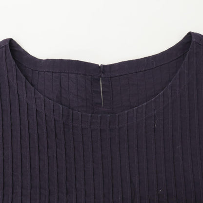 YACCOMARICARD ヤッコマリカルド 1061568-23 コットン ピンタック切替 ワンピース N