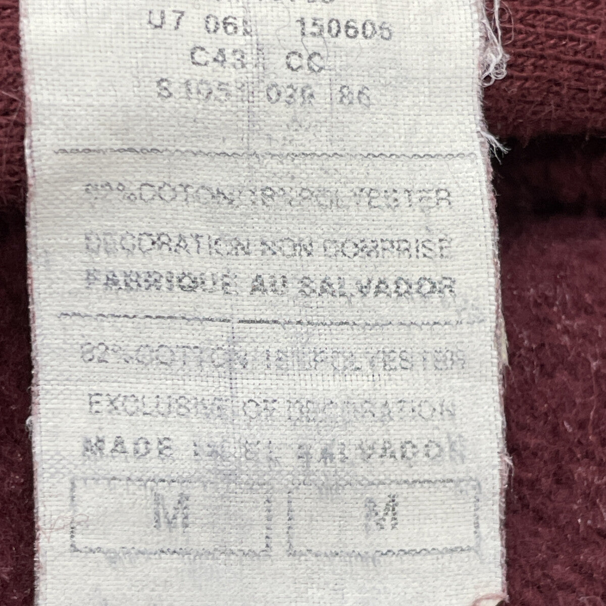 Champion チャンピオン 00s PREMIUM REVERSE WEAVE ﾊﾟｰｶｰ トップス M